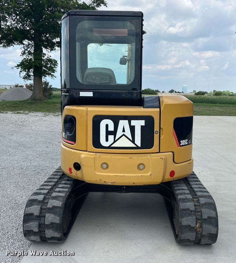 image for item LA9983 2007 Caterpillar 305C CR  mini excavator