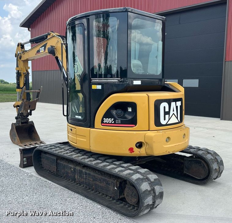 image for item LA9983 2007 Caterpillar 305C CR  mini excavator