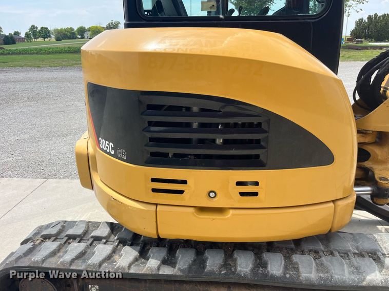 image for item LA9983 2007 Caterpillar 305C CR  mini excavator