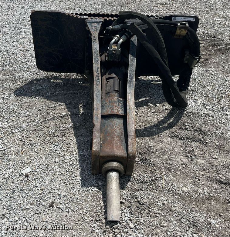 image for item LA9984 Caterpillar H63  skid steer breaker