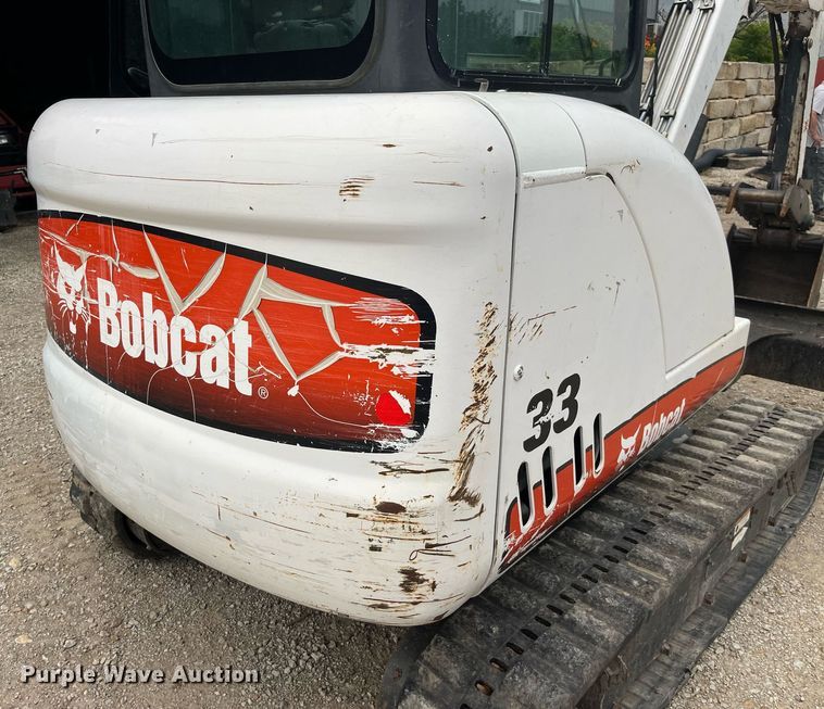 image for item LA9985 2008 Bobcat 335G  mini excavator