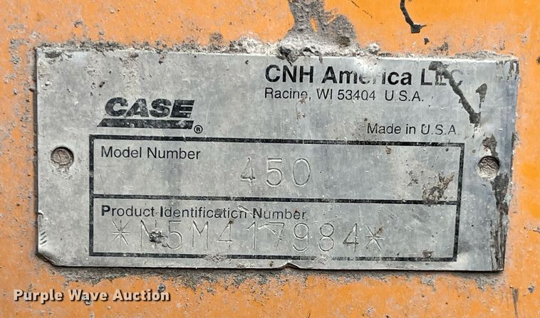 image for item LB9029 2005 Case 450  skid steer loader