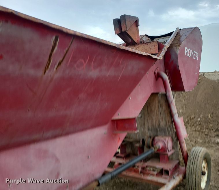 image for item LE9189 Royer  topsoil shredder