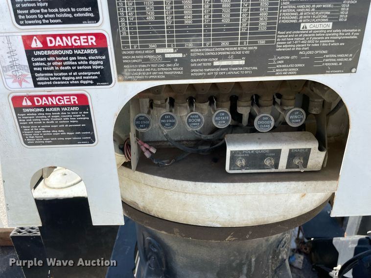 image for item LJ9723 2015 International DuraStar 4400  digger derrick truck