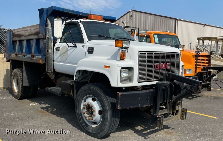 image for item LJ9732 2000 GMC C8500 dump truck