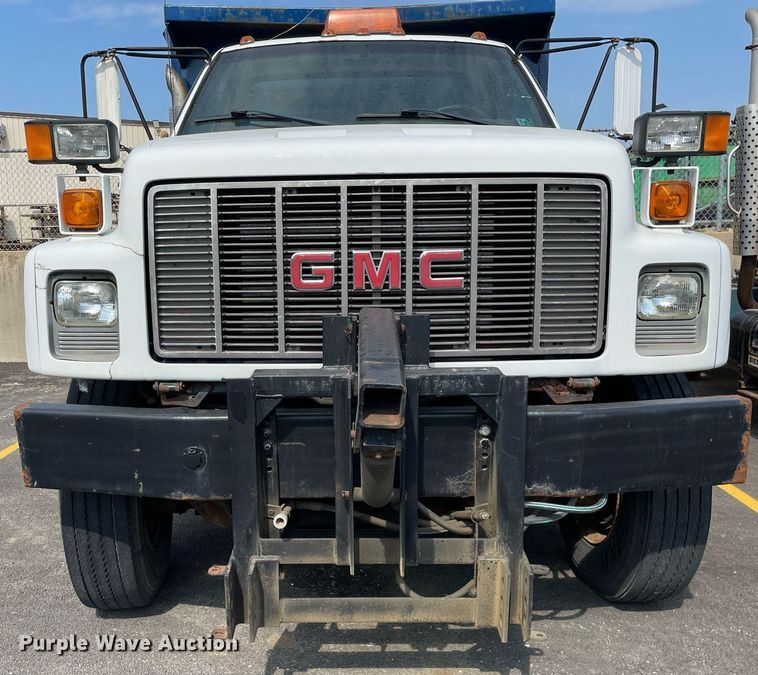image for item LJ9732 2000 GMC C8500 dump truck