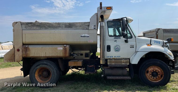 image for item LJ9734 2006 International 7400  dump truck