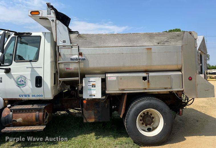 image for item LJ9734 2006 International 7400  dump truck