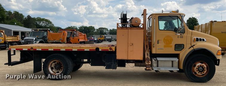 image for item LJ9739 2004 Sterling Acterra  flatbed truck