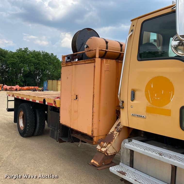 image for item LJ9739 2004 Sterling Acterra  flatbed truck