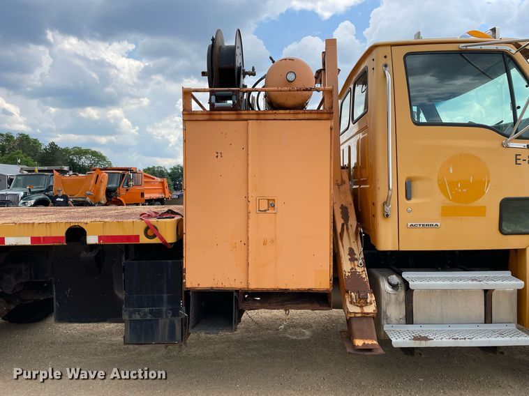 image for item LJ9739 2004 Sterling Acterra  flatbed truck