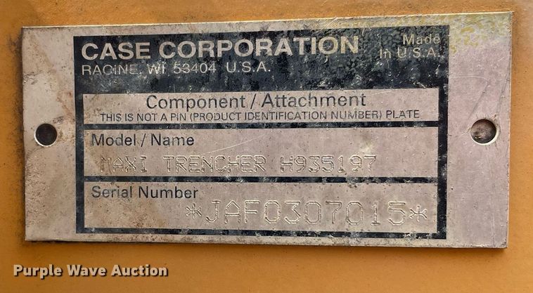 image for item LJ9755 2000 Case Maxi Sneaker Series C  trencher