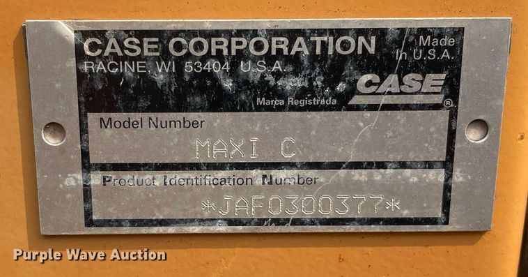 image for item LJ9755 2000 Case Maxi Sneaker Series C  trencher