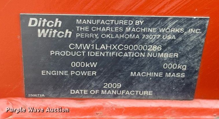 image for item LJ9756 2008 Ditch Witch Zahn R300  compact utility loader
