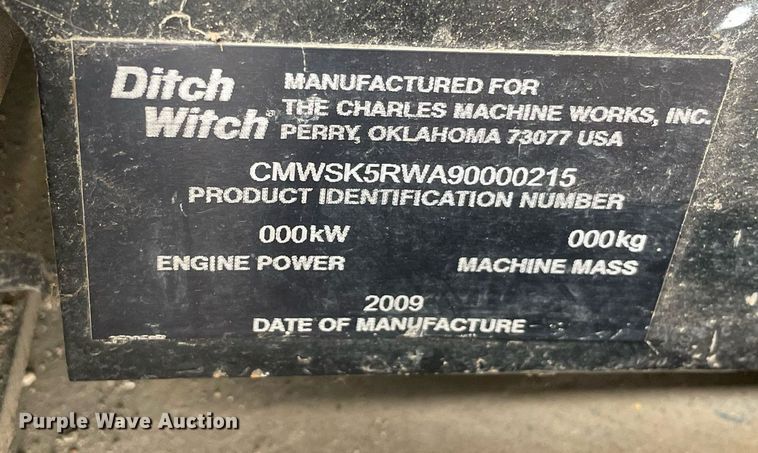 image for item LJ9756 2008 Ditch Witch Zahn R300  compact utility loader