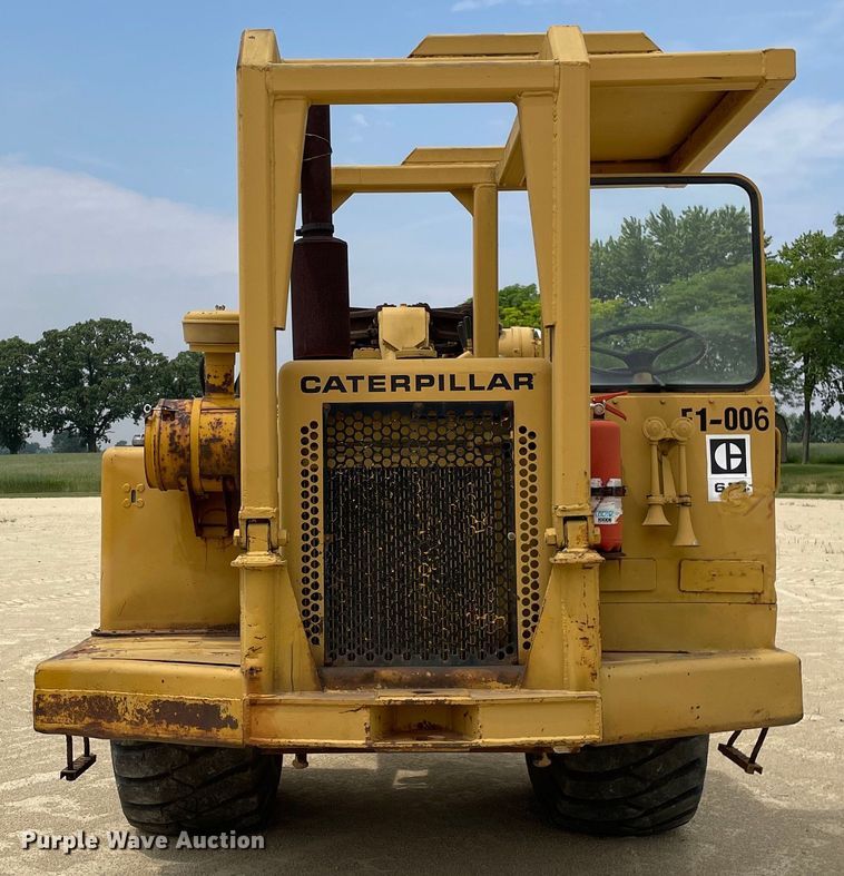 image for item LJ9757 1971 Caterpillar 613  elevating scraper