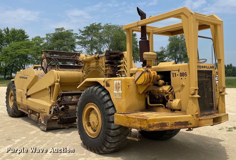 image for item LJ9757 1971 Caterpillar 613  elevating scraper