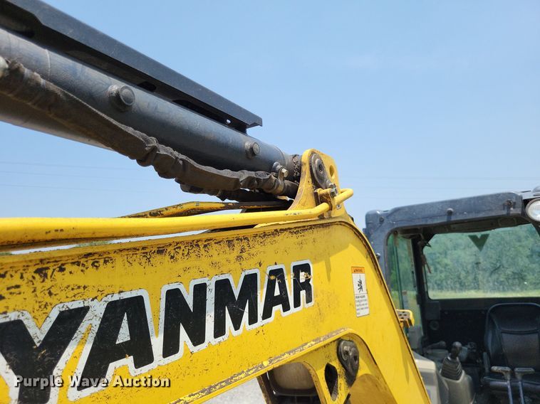 image for item LR9282 2016 Yanmar ViO35  mini excavator