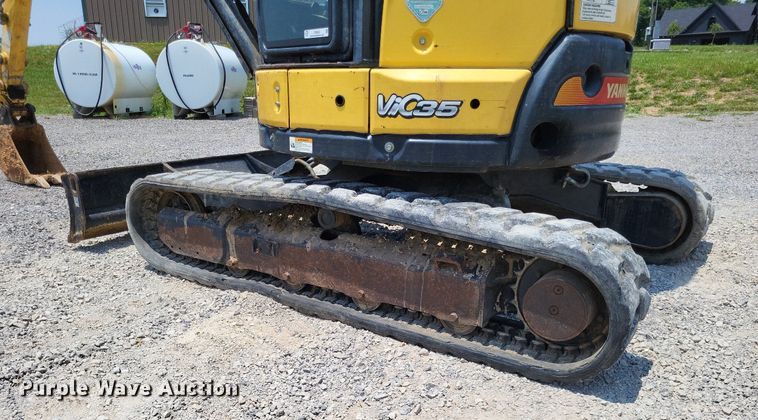 image for item LR9282 2016 Yanmar ViO35  mini excavator