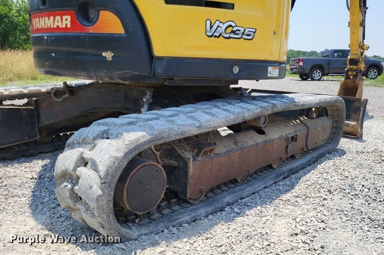 image for item LR9282 2016 Yanmar ViO35  mini excavator
