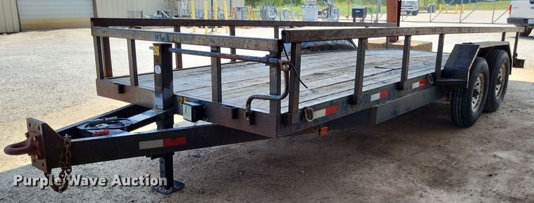 image for item LS9543 2001 R&W  utility trailer