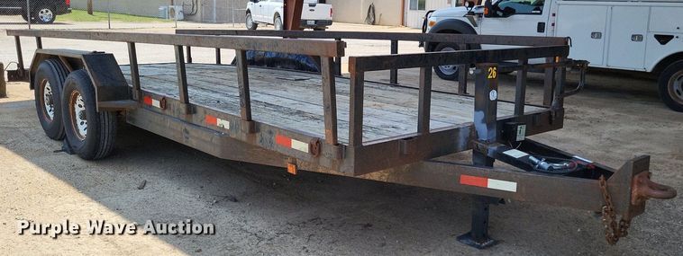 image for item LS9543 2001 R&W  utility trailer