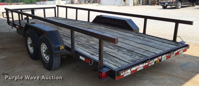 image for item LS9543 2001 R&W  utility trailer