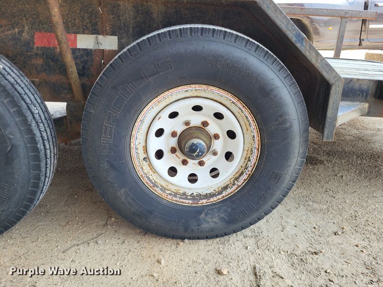 image for item LS9543 2001 R&W  utility trailer