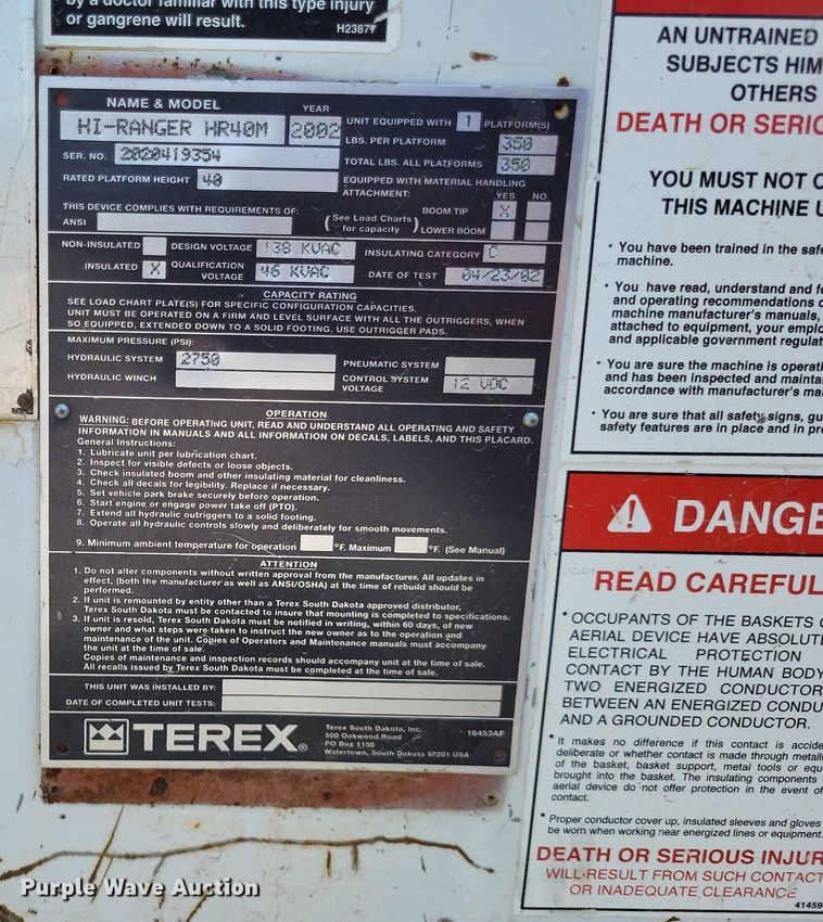 image for item LS9544 2009 Dodge Ram 5500HD  bucket truck