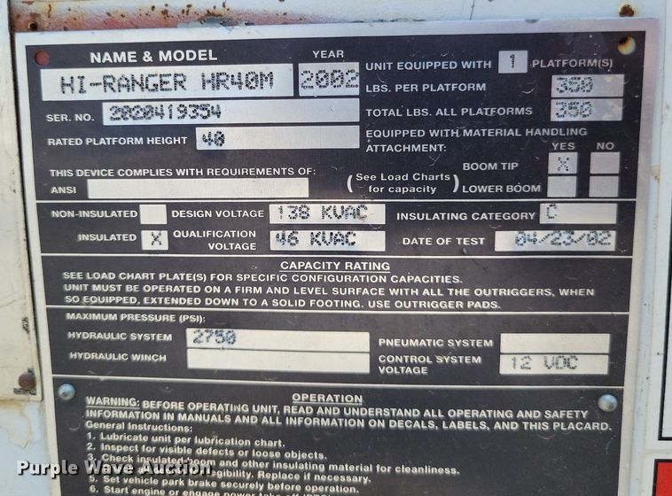 image for item LS9544 2009 Dodge Ram 5500HD  bucket truck