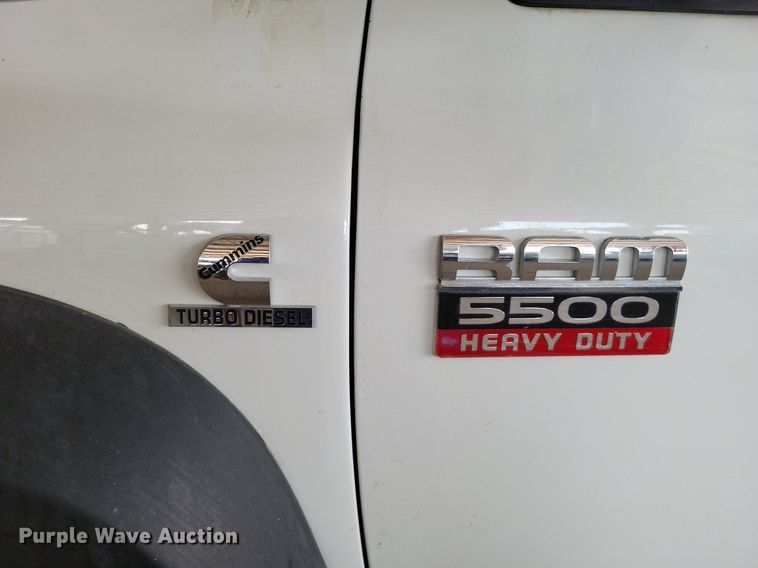 image for item LS9544 2009 Dodge Ram 5500HD  bucket truck