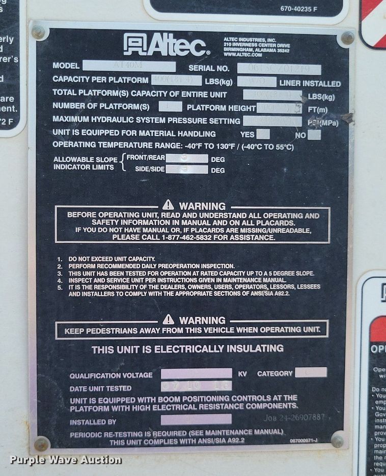 image for item LS9545 2013 Ford F550 Super Duty XL  bucket truck