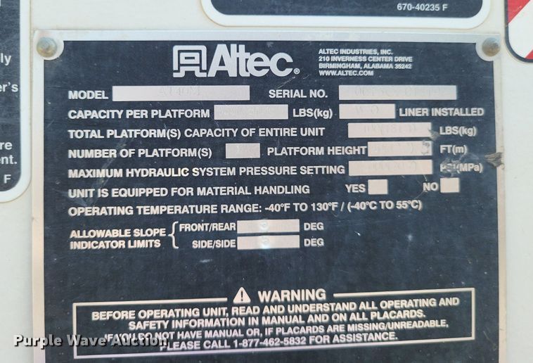 image for item LS9545 2013 Ford F550 Super Duty XL  bucket truck