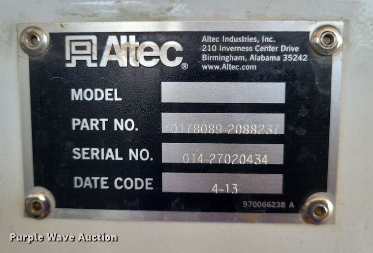 image for item LS9545 2013 Ford F550 Super Duty XL  bucket truck