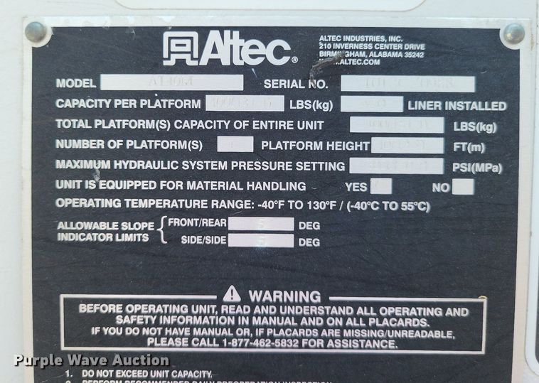 image for item LS9546 2012 Ford F550 Super Duty XL  bucket truck