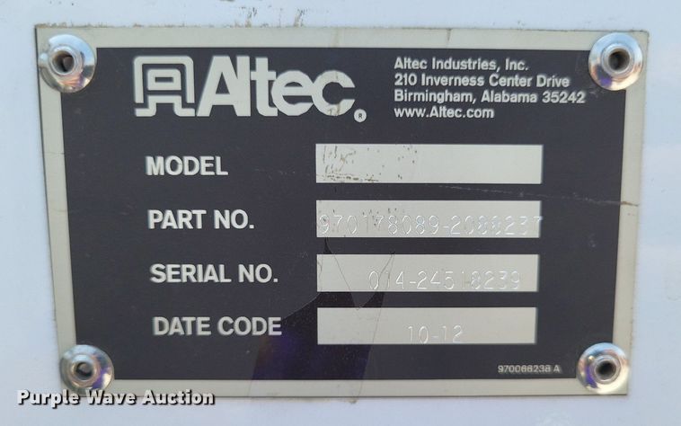 image for item LS9546 2012 Ford F550 Super Duty XL  bucket truck