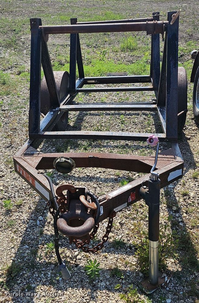 image for item LW9655 1972 Shop built  reel trailer