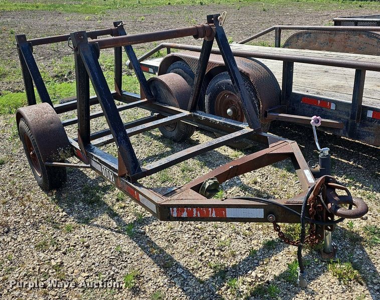 image for item LW9655 1972 Shop built  reel trailer