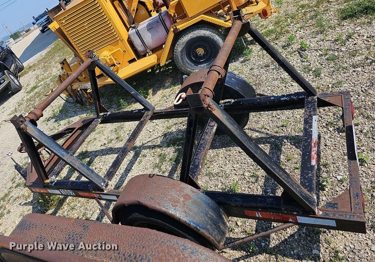 image for item LW9655 1972 Shop built  reel trailer