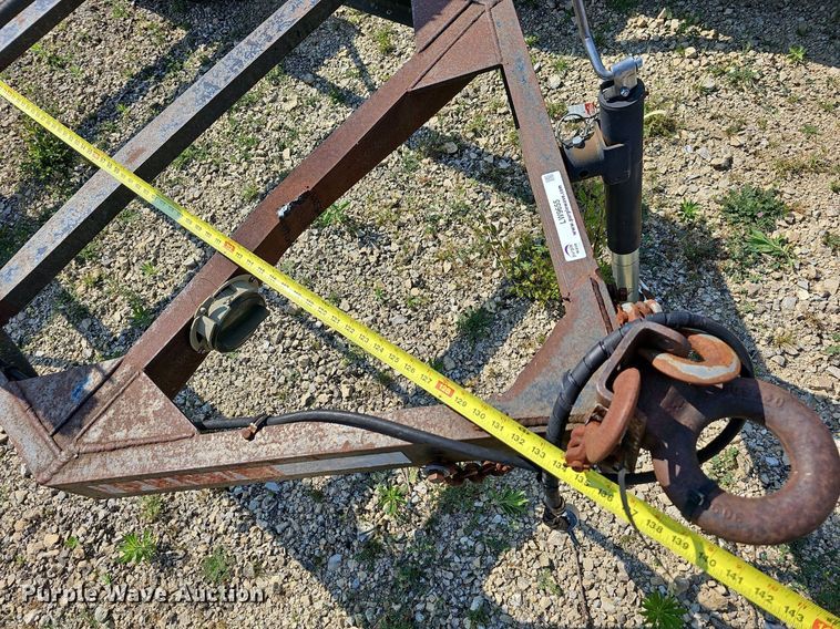 image for item LW9655 1972 Shop built  reel trailer