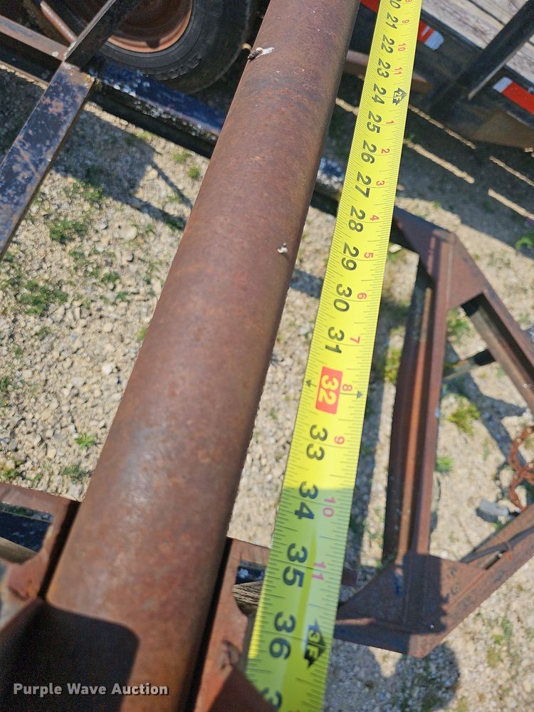 image for item LW9655 1972 Shop built  reel trailer