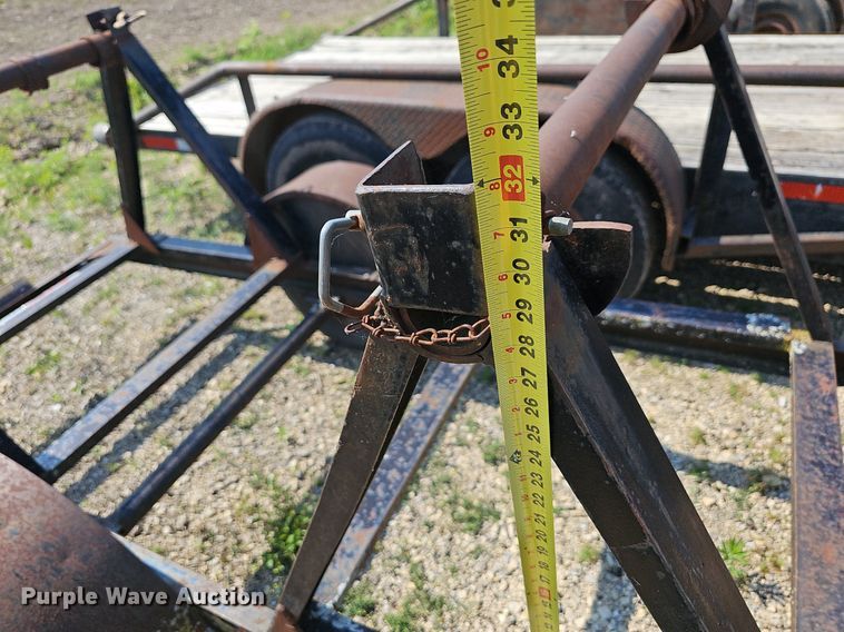 image for item LW9655 1972 Shop built  reel trailer