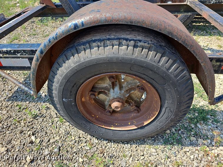 image for item LW9655 1972 Shop built  reel trailer