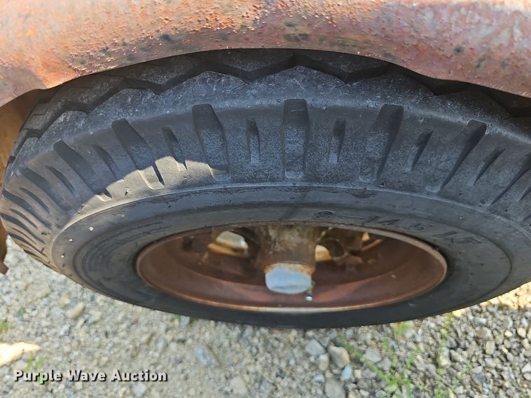 image for item LW9655 1972 Shop built  reel trailer