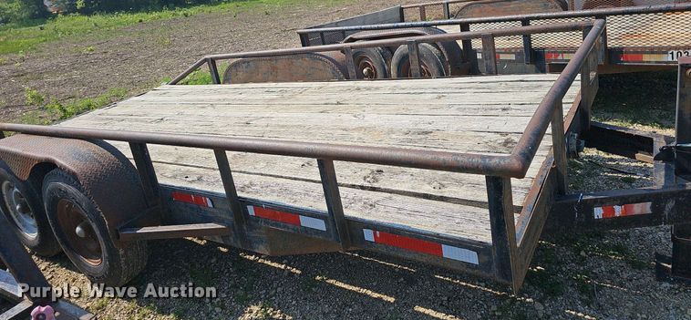 image for item LW9656 1993 Double L  utility trailer