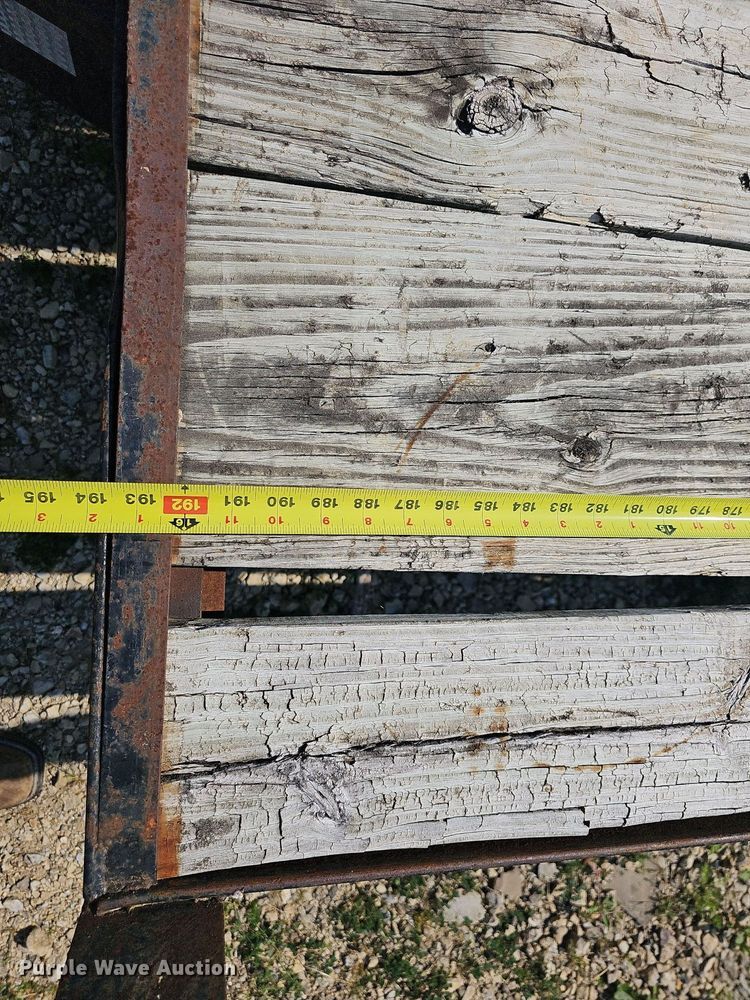 image for item LW9656 1993 Double L  utility trailer