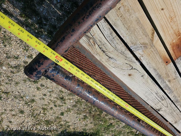 image for item LW9657 1999 Double L  utility trailer