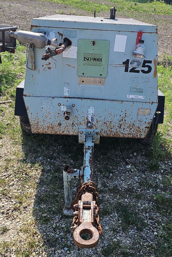 image for item LW9658 Sullair 125 DPO KU air compressor