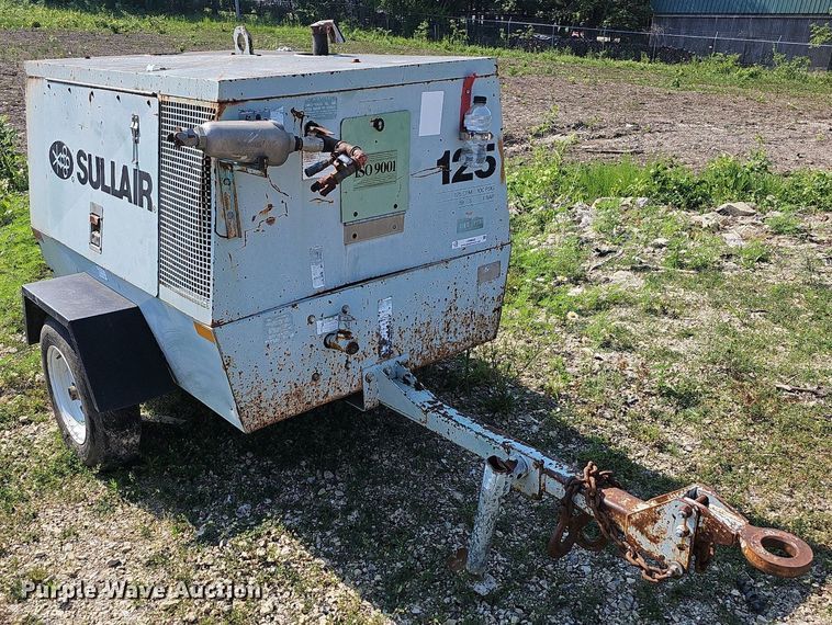 image for item LW9658 Sullair 125 DPO KU air compressor