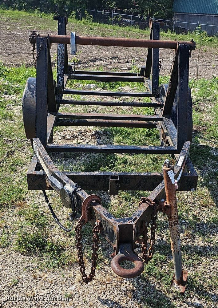 image for item LW9659 1975 Shop built  reel trailer